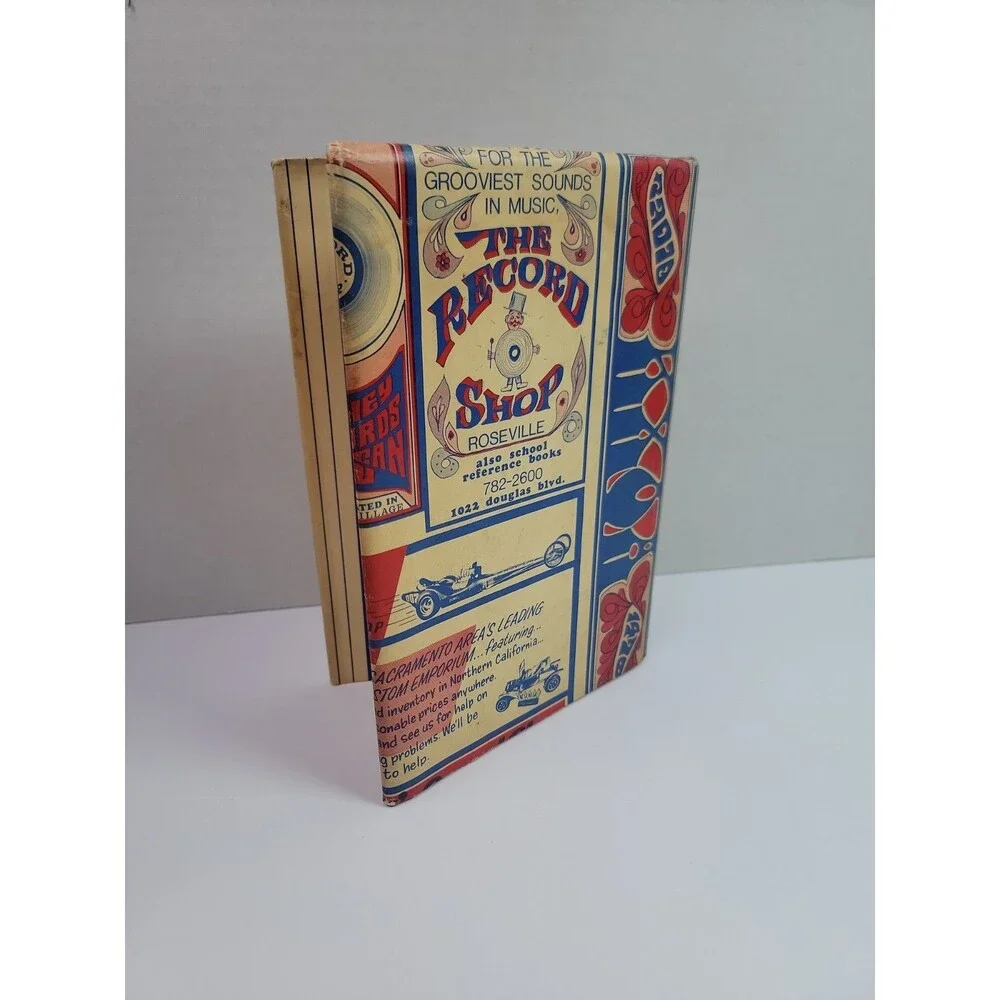 Vintage Cola Fit-A-Duk Book Cover Pepsi-Cola Roseville Record Shop 1960s